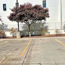 Professional-Concrete-Parking-Lot-Cleaning-in-downtown-St-George-Utah 1