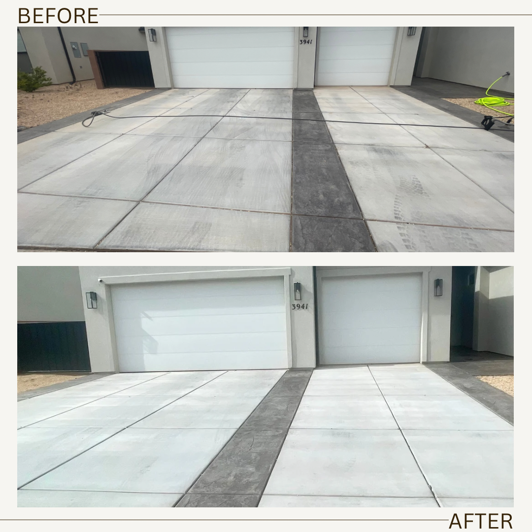 Rejuvenating  House wash and Driveway cleaning in St. George, Utah